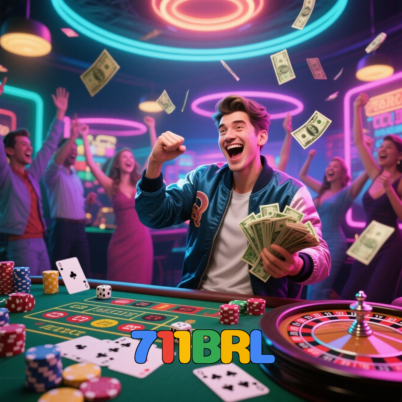 711BRL：Vença no poker e prove que você é o mestre das cartas!