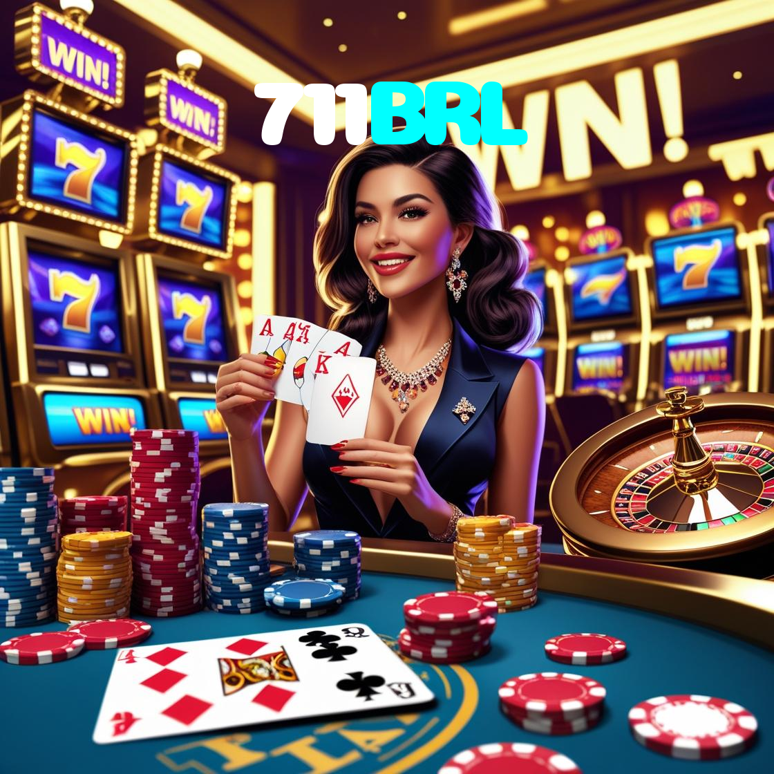 711BRL：Em cada giro nas slots, a vitória está ao seu alcance!