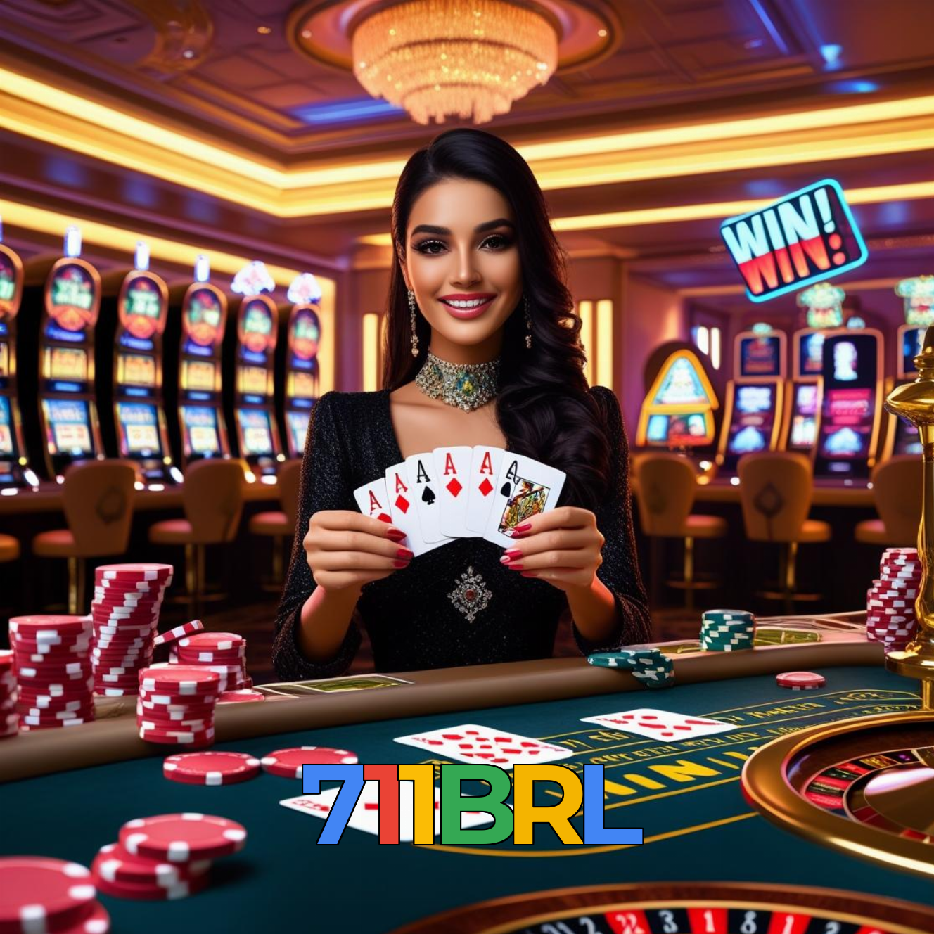 711BRL：Cada aposta é uma nova vitória em nosso cassino online!