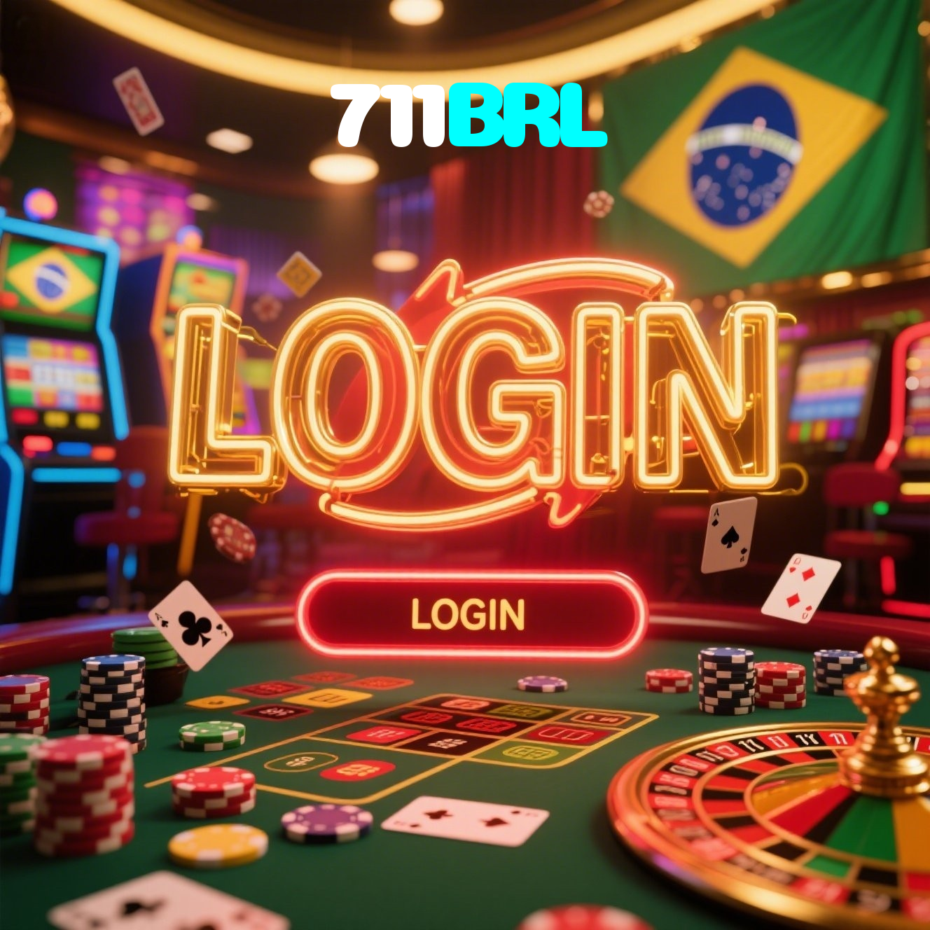711BRL：Jogue slots, aposte no futebol e conquiste vitórias épicas no cassino!