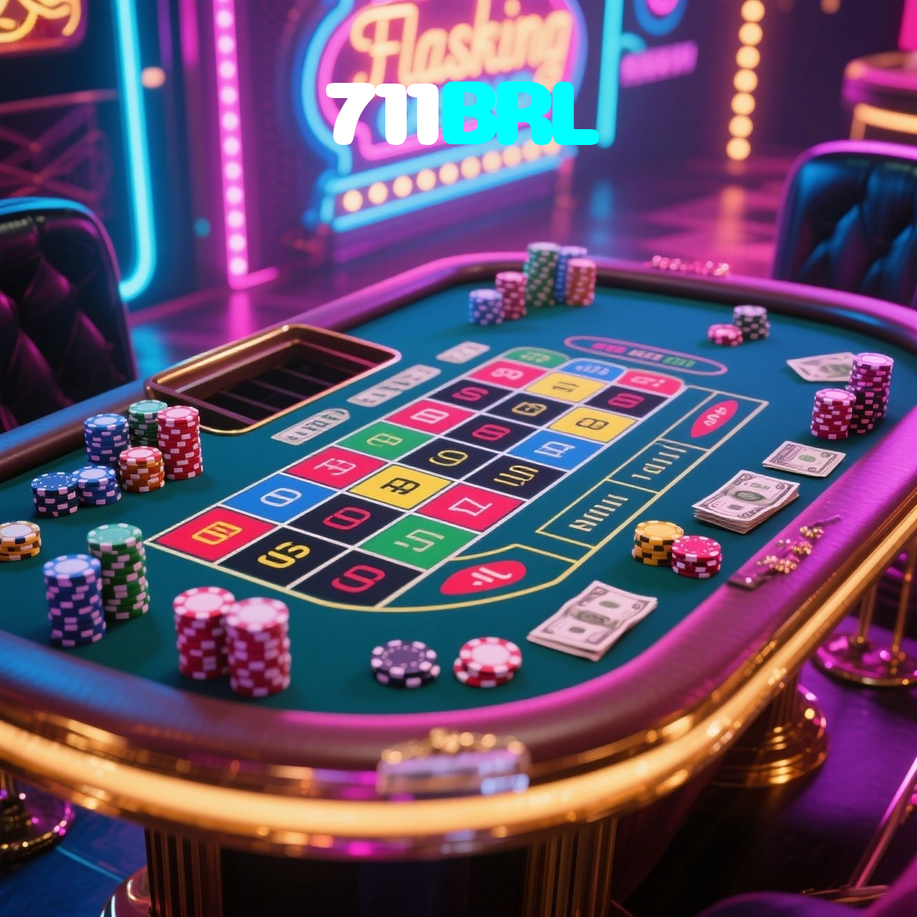 711BRL：Jogue poker, aposte no futebol e conquiste prêmios incríveis!